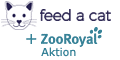 ZooRoyal verdoppelt deine feed a cat Futterspende